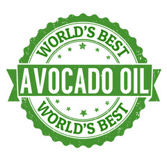 Avocado oil stamp