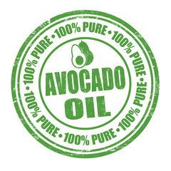 Avocado oil stamp