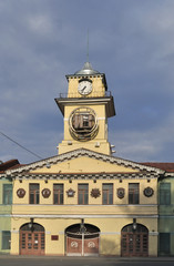 Здание главной проходной "Ижорского завода" в Колпино