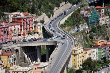 Fototapeta premium Incredible motorway junction