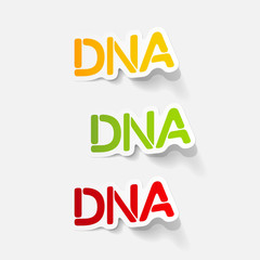 realistic design element: DNA