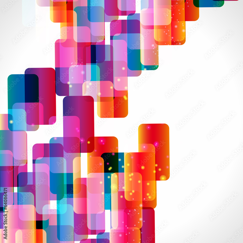 Poster multicolor abstract bright background. elements for design.