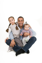 family with two children