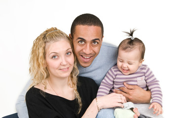 family with two children