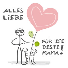 Muttertag, alles liebe