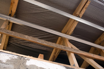 Construction of the outer surface of the attic