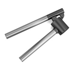 realistic 3d render of garlic press