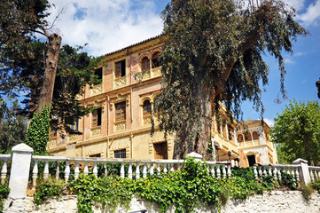 Obraz premium Antiguo hotel de Lanjarón, provincia de Granada, España