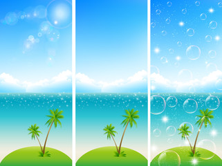 Fototapeta premium 海 空 風景