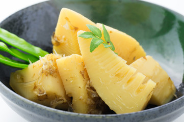 Boiled Bamboo shoot called Tosani