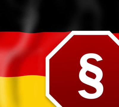 German Law Sign