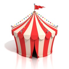 circus tent 3d illustration © koya979