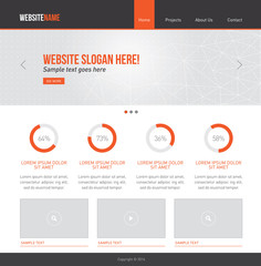 Website Template Design