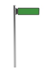 Obraz premium realistic 3d render of traffic sign