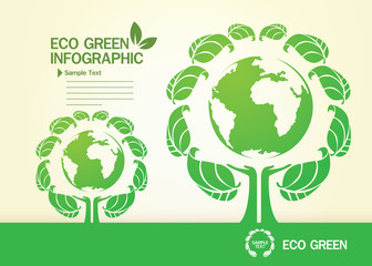 Green Concept Infographic