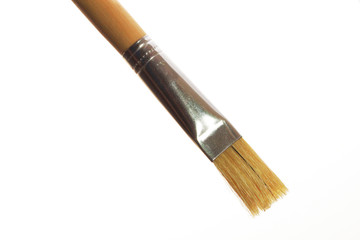 Fototapeta premium paintbrush isolated on white background