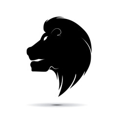 lion head symbol vector