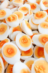 Hard boiled eggs