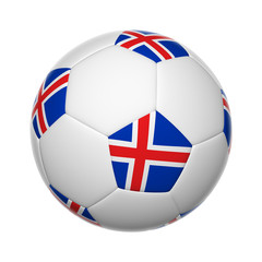 Icelandic soccer ball