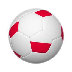 Fototapeta premium Macedonian soccer ball