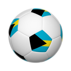 Obraz premium Bahamian soccer ball
