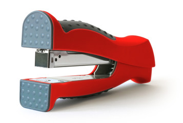 Red stepler