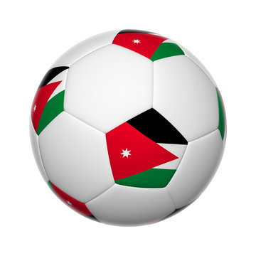 Jordanian soccer ball