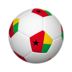 Fototapeta premium Guinea Bissau soccer ball