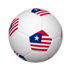 Liberia soccer ball