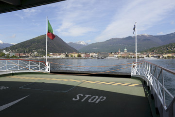 Battello sul Lago Maggiore