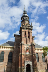 Fototapeta na wymiar Nieuwe Kerk Haarlem Nederland