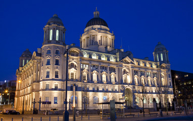 Obraz premium Port of Liverpool Building