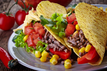 Mexican food Tacos