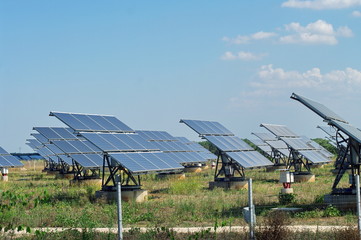 centale solaire-panneaux photovoltaïques