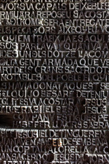Porta Intarsiata in rilievo Sagrada Familia, Spagna