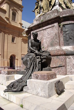 Statue &agrave; Buenos Aires, Argentine