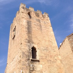 Fototapeta na wymiar Wieża Willa w Torredembarra, Hiszpania