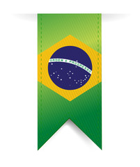 brazilian flag illustration design
