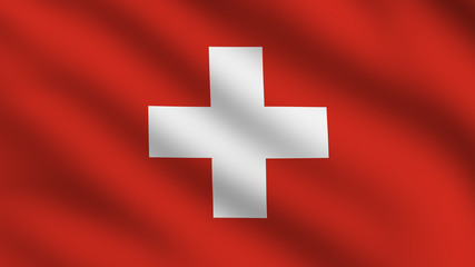 Obraz premium Switzerland Flag