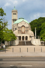 Fototapeta na wymiar Catholic church of Saint Bernhard, Baden-Baden Germany