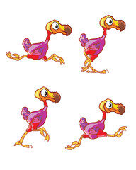 Running Dodo Sprite © toonandlogo
