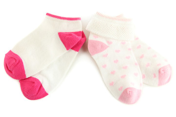 Socks isolated on white