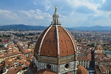 Fototapeta na wymiar Kuppel der Kathedrale Santa Maria del Fiore | Florenz