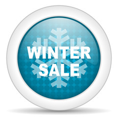winter sale icon