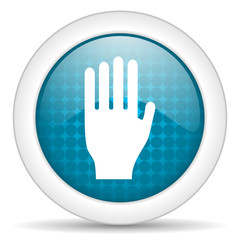 Obraz premium stop icon