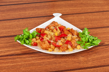 stewed vegetables
