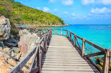 Koh larn beach island at Pattaya Thailand