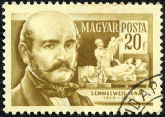 Ignaz Philipp Semmelweis, a Hungarian physician
