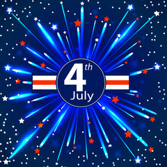 Independence Day - 4 th July. EPS 10