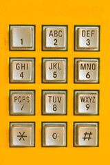 button number public telephone